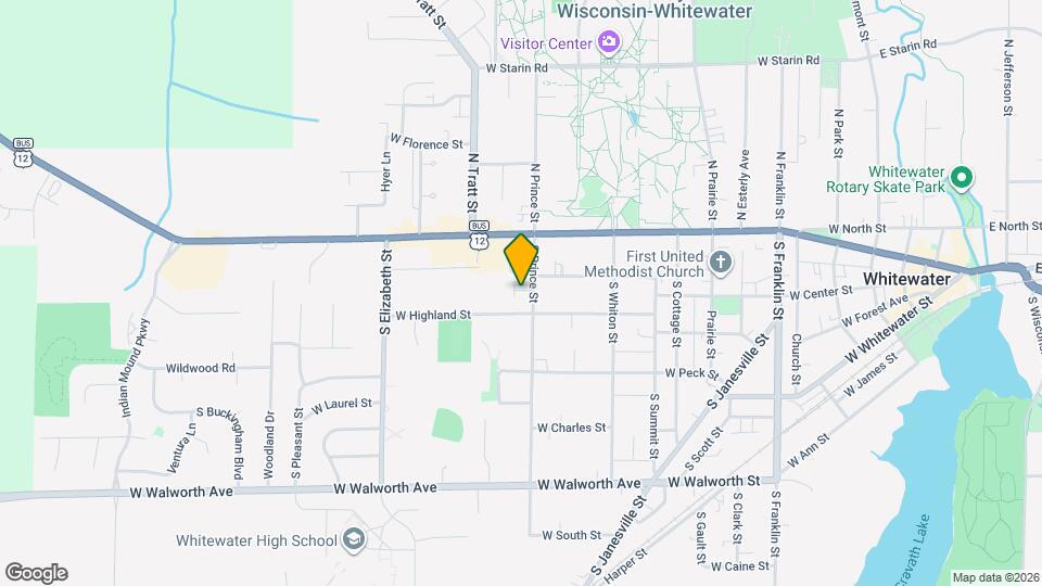 158 S Prince St Mapa y Detalles de la Ubicación