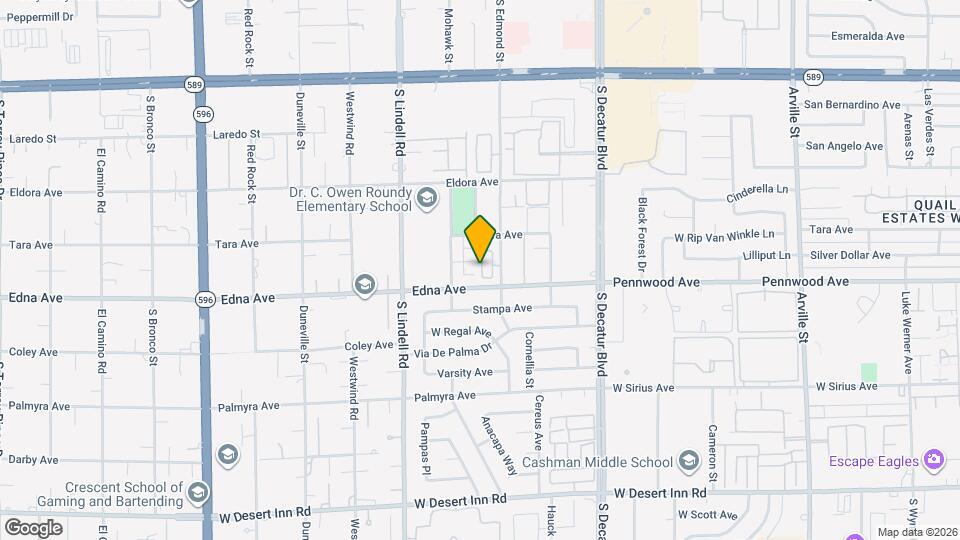 5254 Monterey Park Cir Map and Location Details