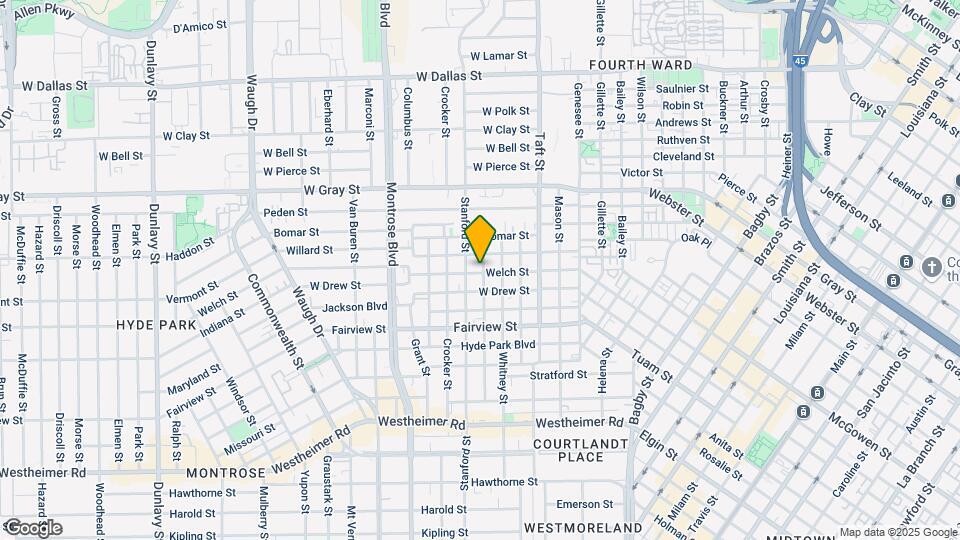 604 Welch St Map and Location Details