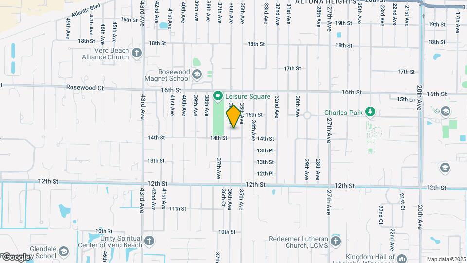 1416 36th Ave Map and Location Details