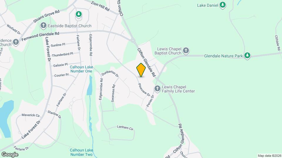 2040 Pineview Dr Map and Location Details