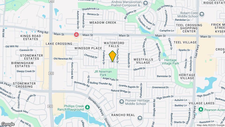 8463 Firewheel Ln Map and Location Details