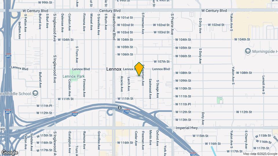 10835 Firmona Ave Map and Location Details