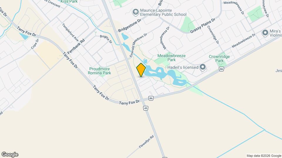 514 Radiant Private Map and Location Details