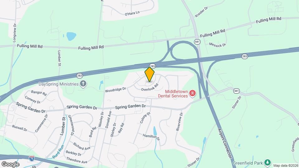 945 Woodridge Dr Mapa y Detalles de la Ubicación