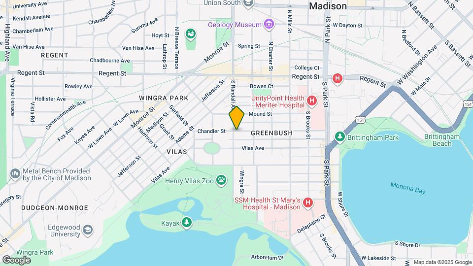 301 S Randall Ave Mapa y Detalles de la Ubicación