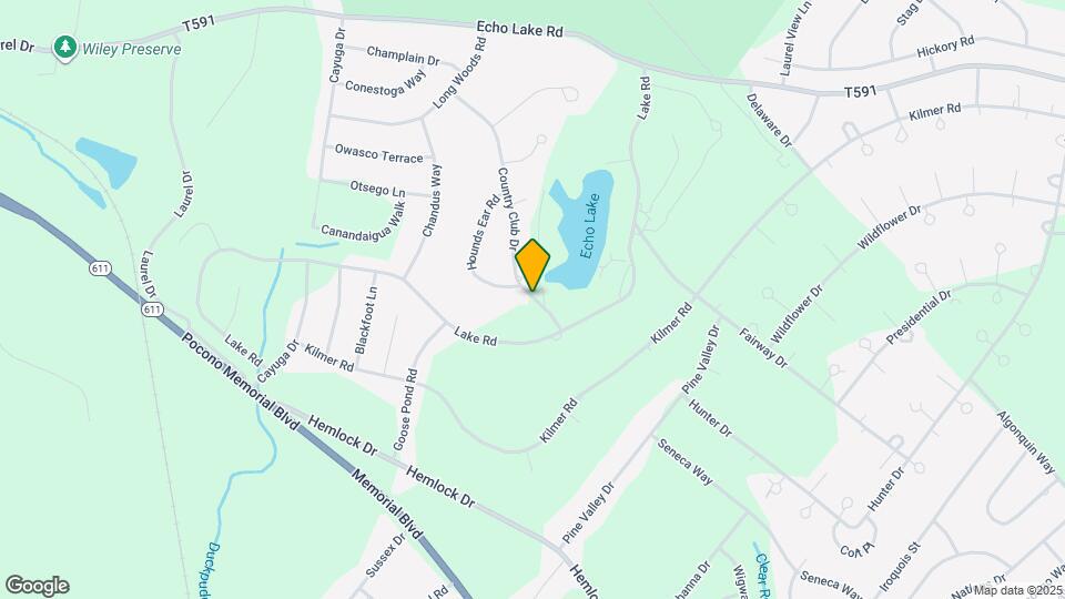 1150 Country Club Dr Map and Location Details