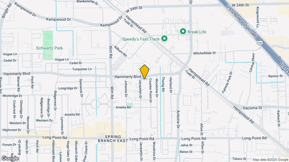 7625 Hammerly Blvd Map and Location Details