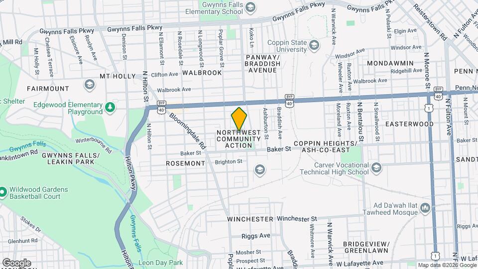 2819 Presbury St Mapa y Detalles de la Ubicación