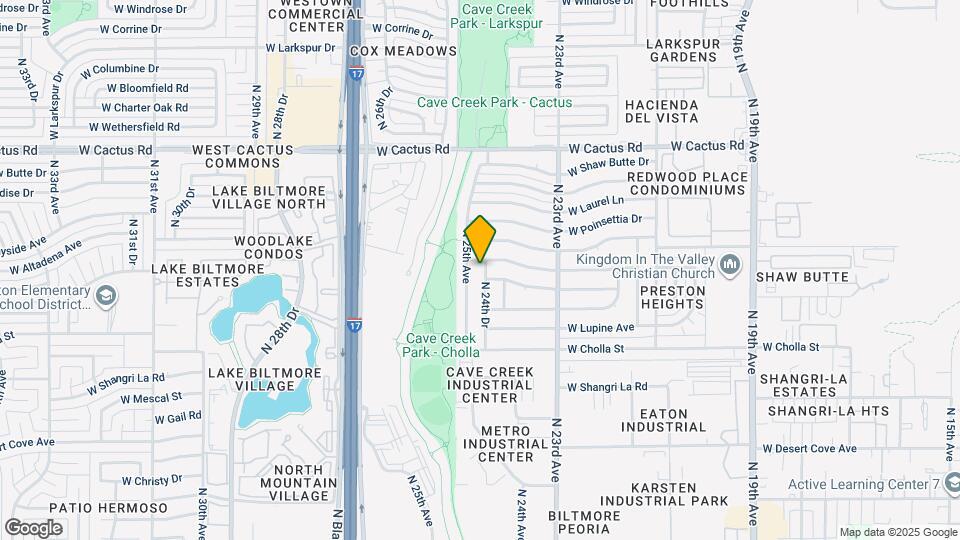 11618 N 24th Dr Map and Location Details
