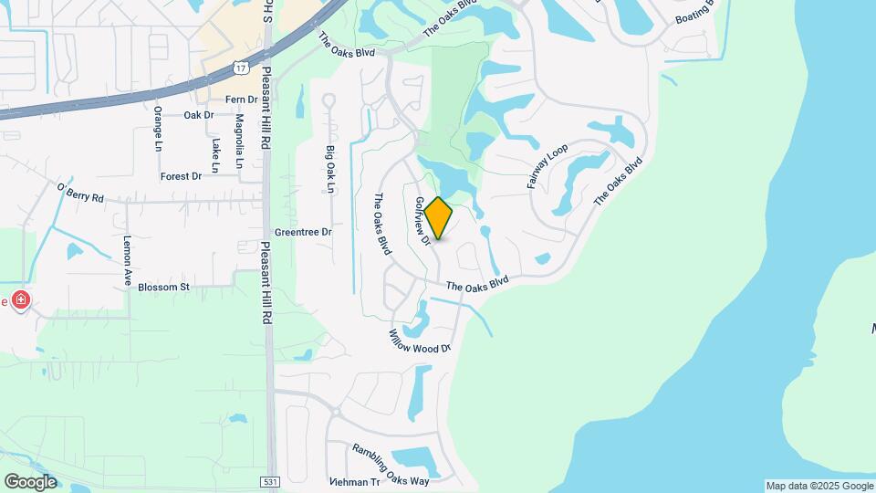 1749 Golfview Dr Mapa y Detalles de la Ubicación
