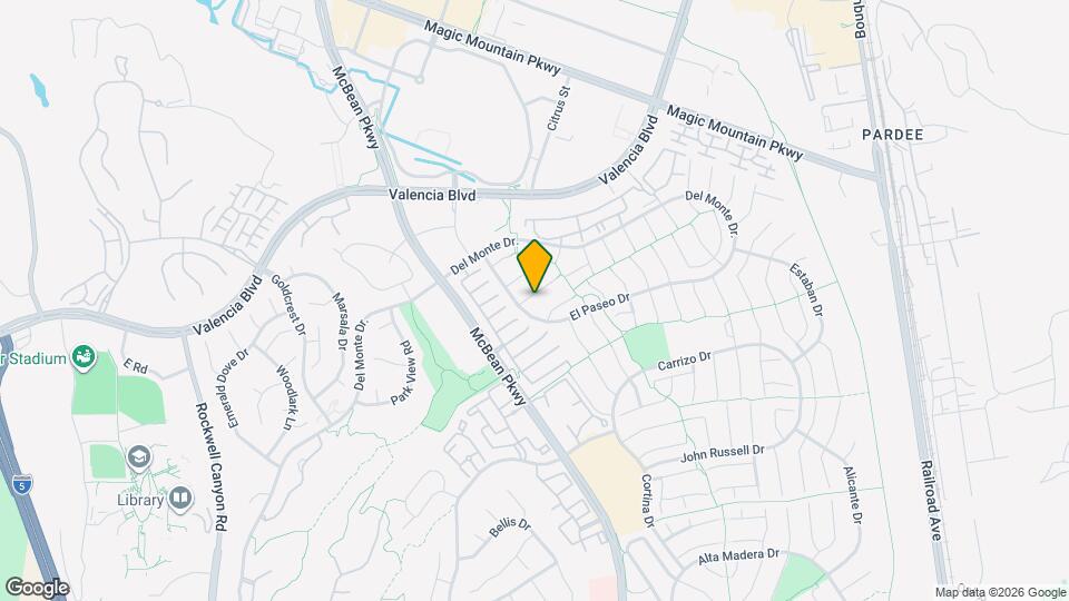 23940 Vía Rosa Linda Map and Location Details