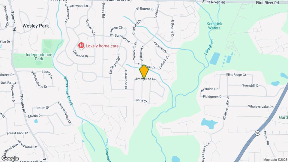 9036 Ashton Rd Map and Location Details