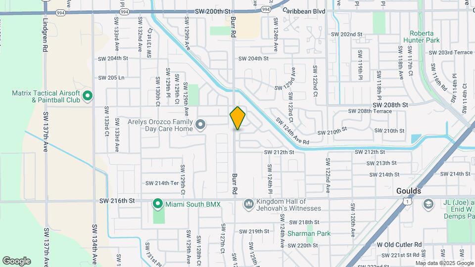 21054 SW 126th Ct Map and Location Details