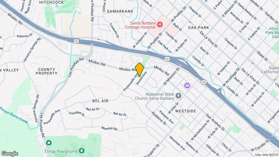 822 Kentia Ave Mapa y Detalles de la Ubicación