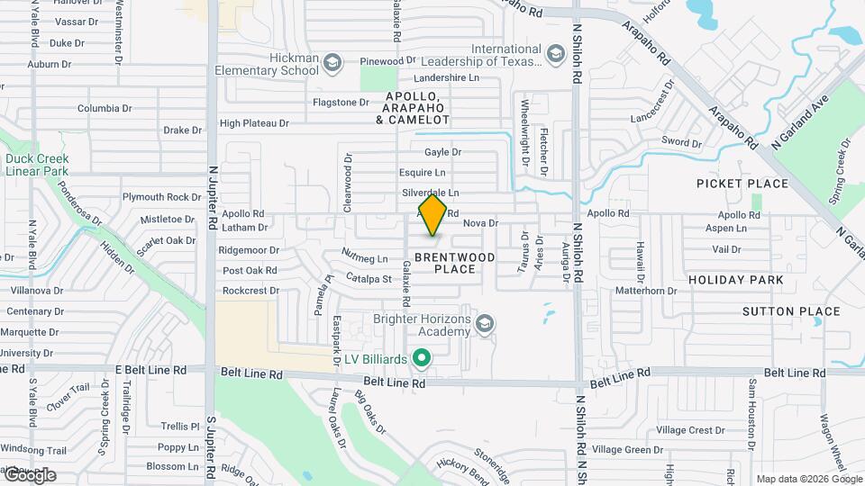 2943 Antares Cir Map and Location Details