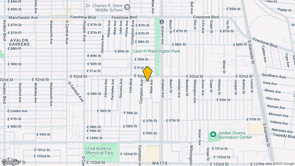 9227 Maie Ave Map and Location Details