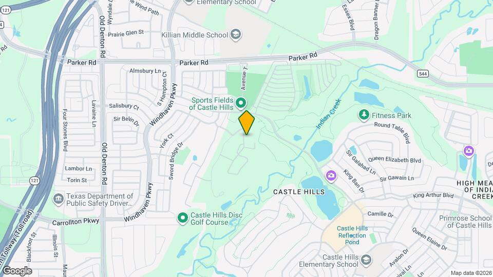 621 The Lakes Blvd Map and Location Details