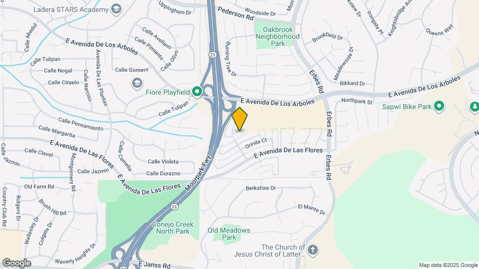 1725 Tiburon Ct Mapa y Detalles de la Ubicación