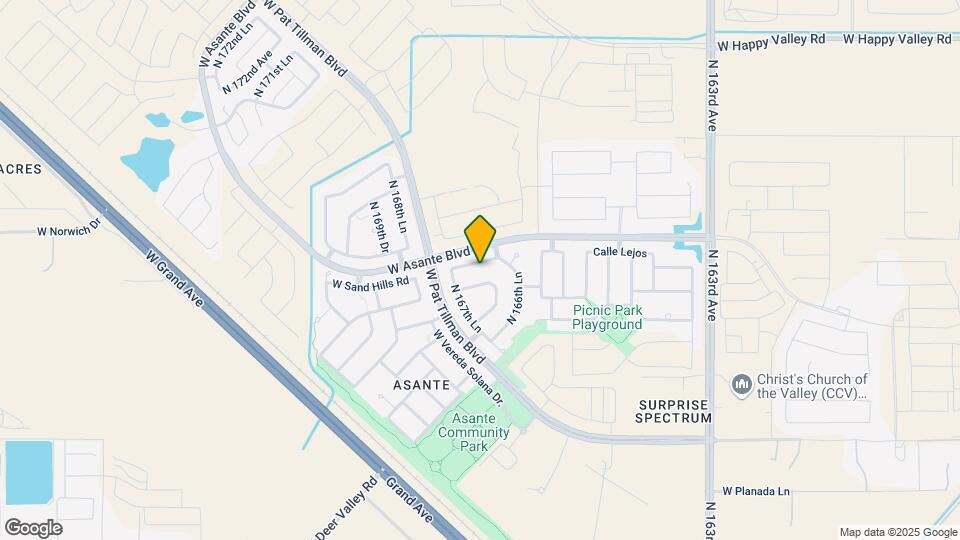 16739 W Sand Hills Rd Map and Location Details