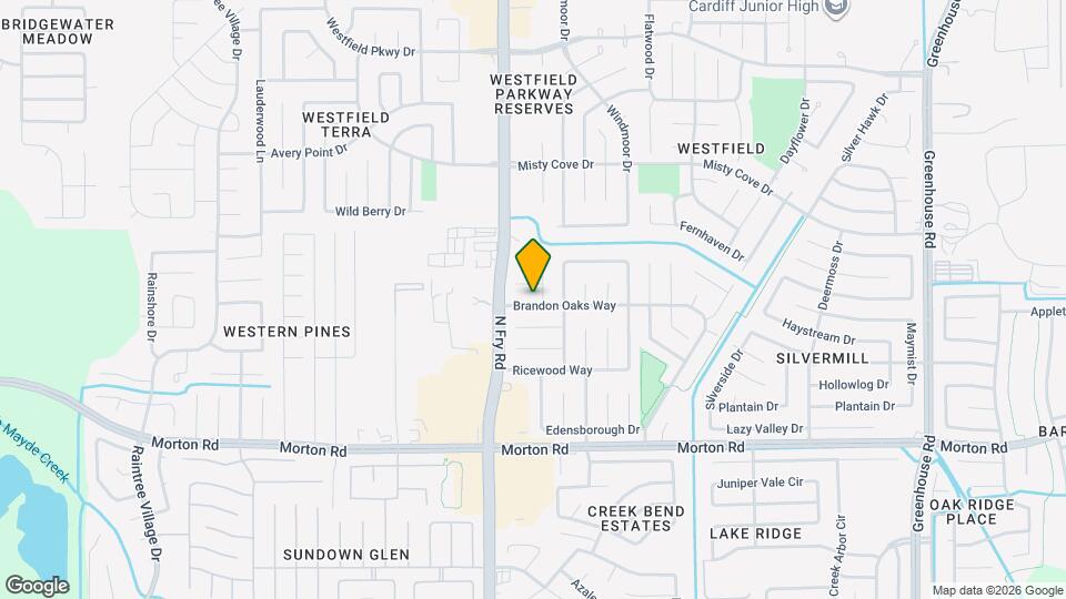 20006 Brandon Oaks Way Map and Location Details