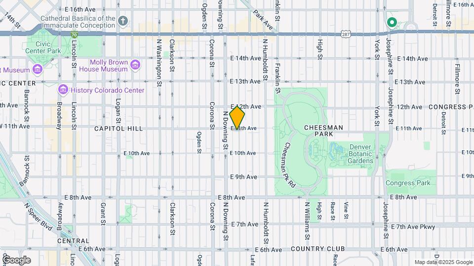 1071 Marion Street Mapa y Detalles de la Ubicación