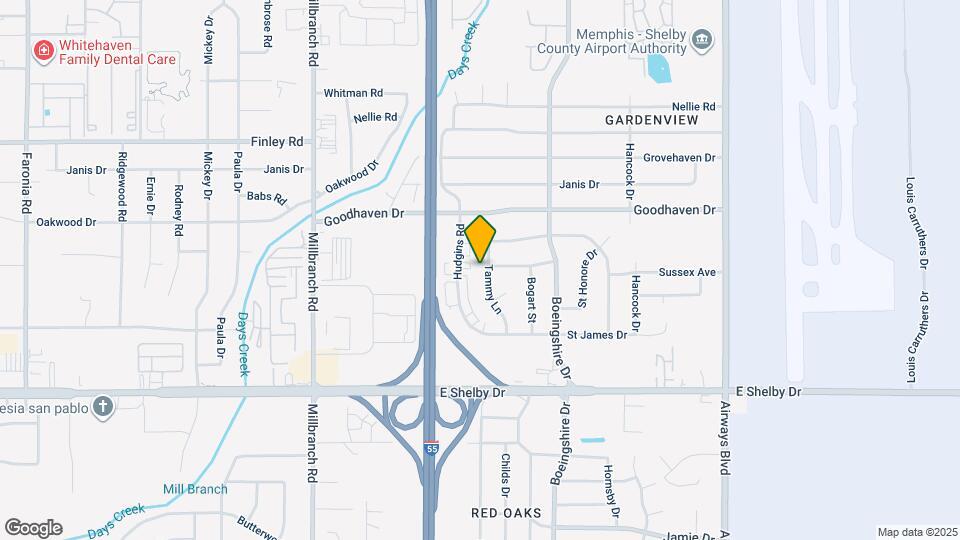 4521 Tammy Ln Map and Location Details