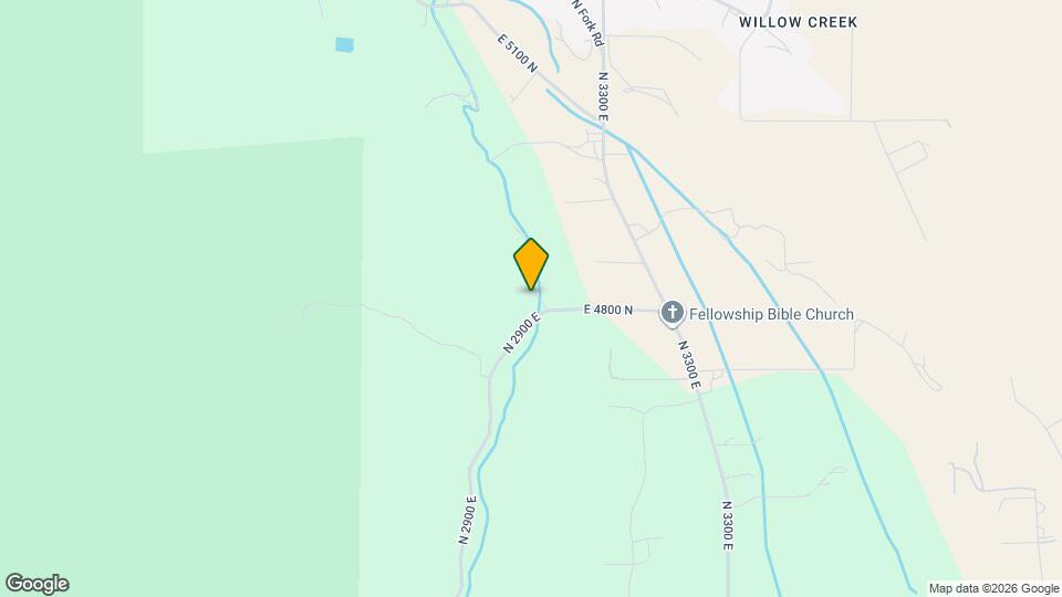 4815 N 3000 E Map and Location Details