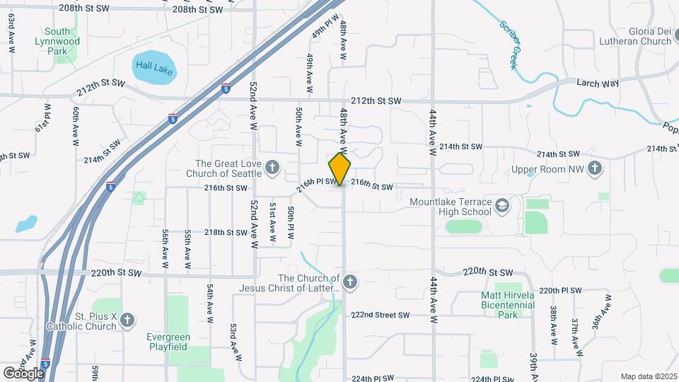 4802 216th Ct SW Map and Location Details