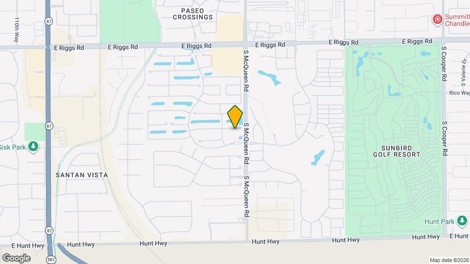 969 E Indian Wells Pl Map and Location Details