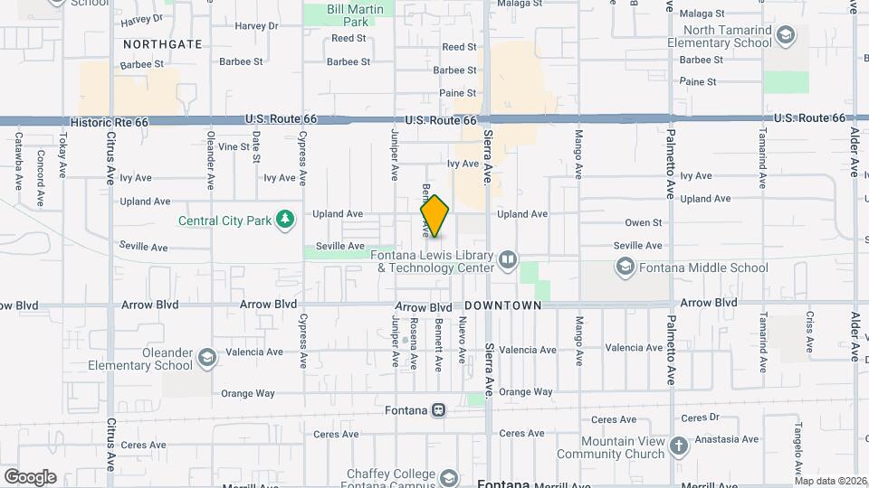 8371 Bennett Ave Mapa y Detalles de la Ubicación