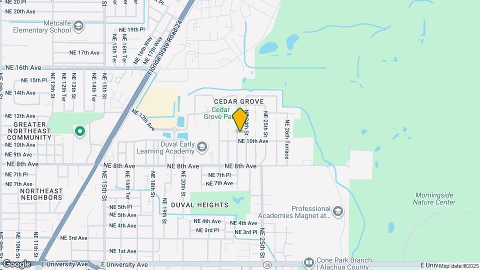 1007 NE 23rd St Map and Location Details