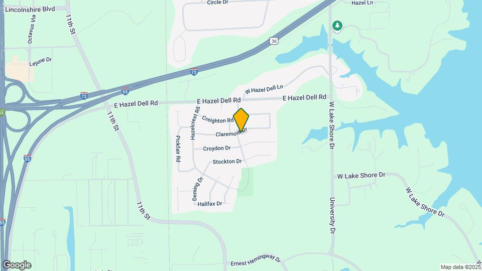 4120 Glendale Dr, Unit 4120 Map and Location Details