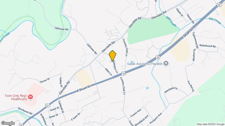 Galax Community Apartments Map and Location Details