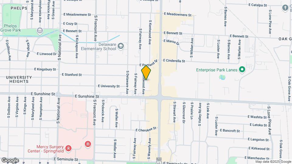1632-1750 S Kentwood Ave Map and Location Details
