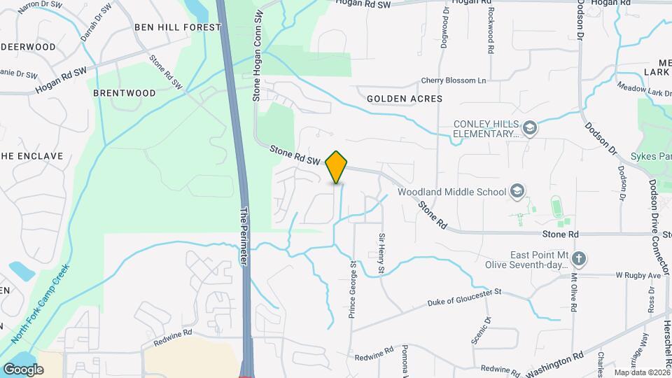 2830 Ridgeview Dr Map and Location Details