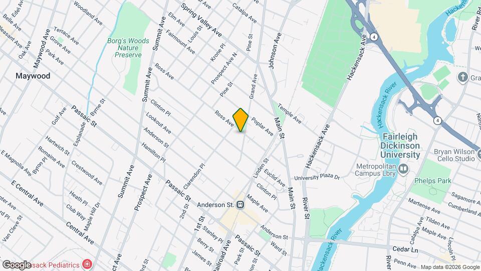 107 Ross Ave Mapa y Detalles de la Ubicación