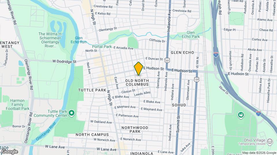 176 E Tompkins St Map and Location Details
