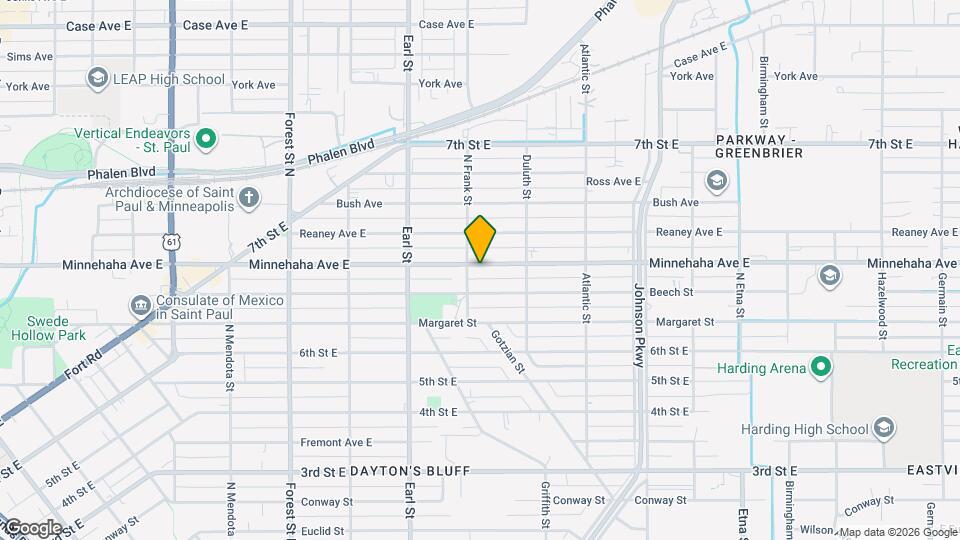 1124 Minnehaha Ave E Mapa y Detalles de la Ubicación