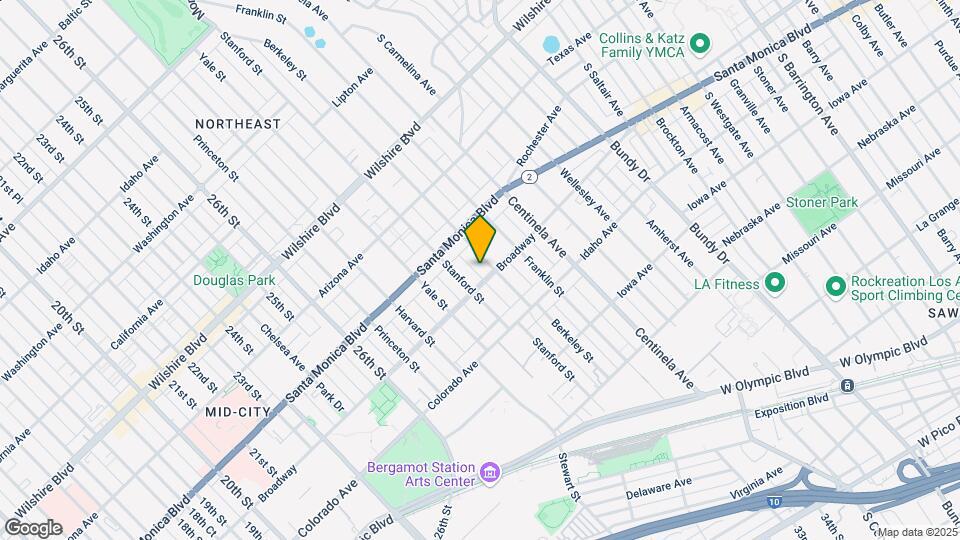 1448 Berkeley St Map and Location Details