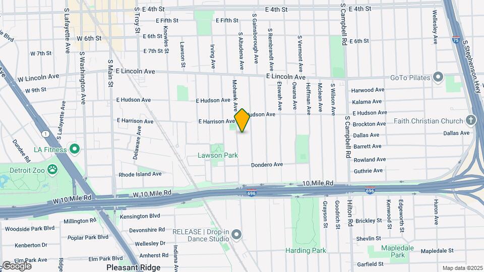 1213 Mohawk Ave Map and Location Details