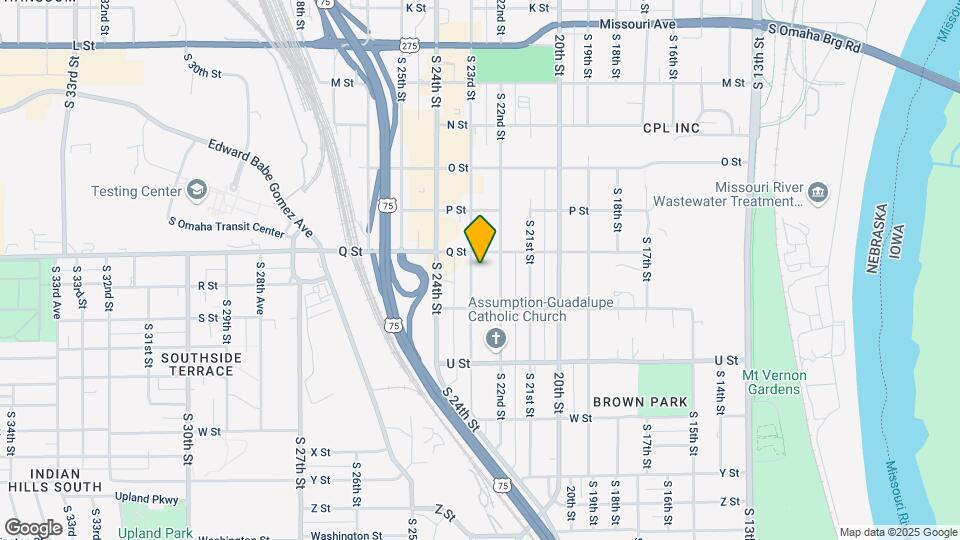 Southridge Apartments Map and Location Details