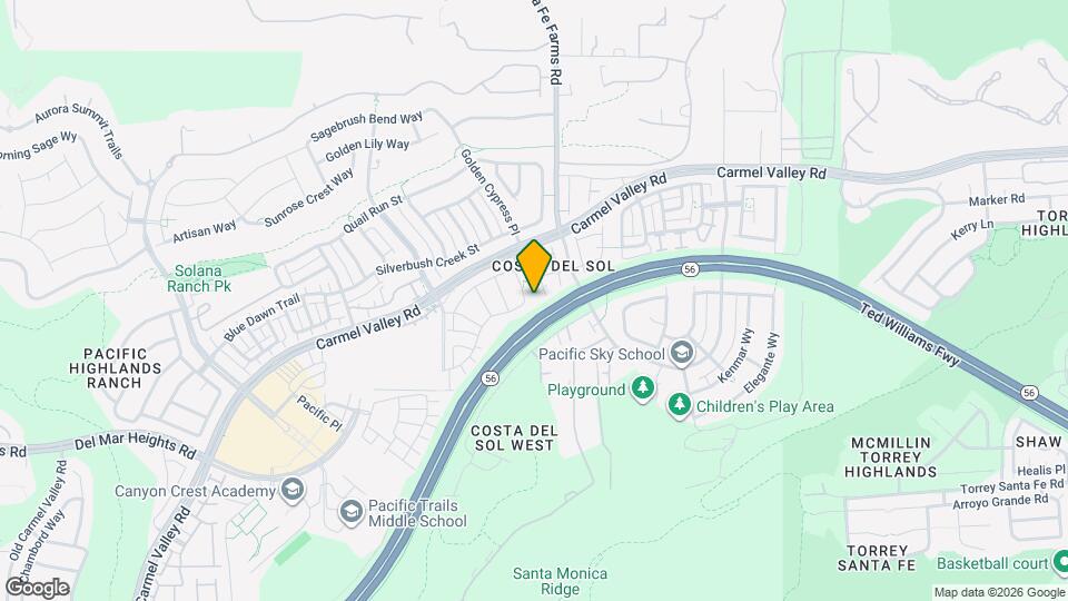 6443 Autumn Gold Way Map and Location Details