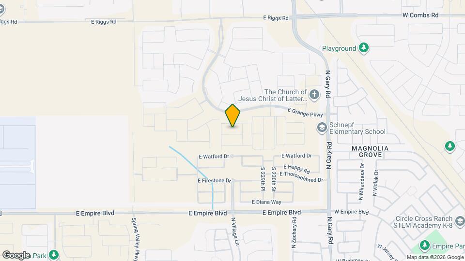 22780 E Orion Way Map and Location Details