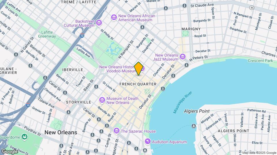 719 St Ann St. Map and Location Details