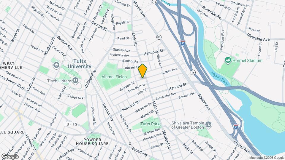 10 Bowdoin St, Unit 1 Map and Location Details