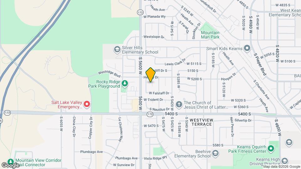 5242 S Hamlet Cir Map and Location Details