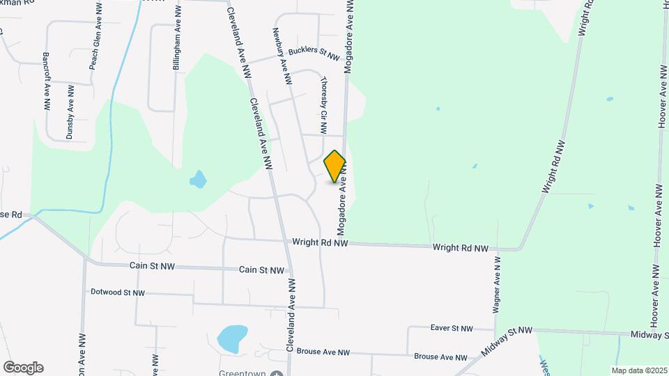 10653 Mogadore Ave NW Map and Location Details
