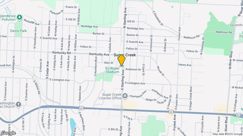 120 S Sterling Ave Map and Location Details