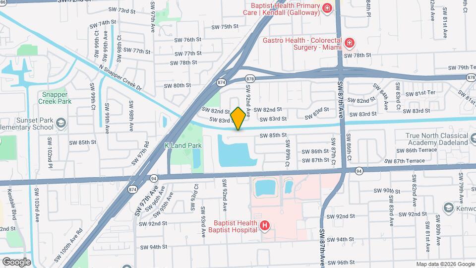 9261 SW 85th St Map and Location Details